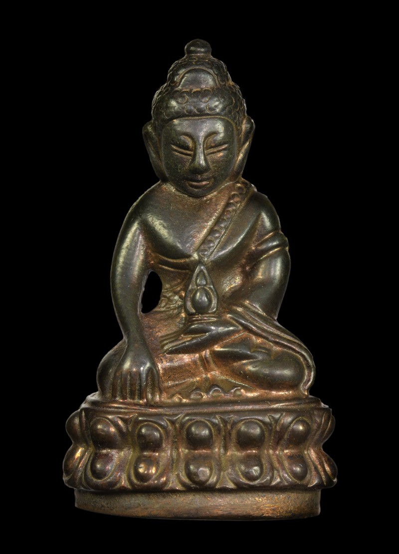 ʕ•́ᴥ•̀ʔっ..พระกริ่งจักรพรรดิ ปี 2545 เนื้อนวโลหะ วัดสุทัศน์ หมายเลข 796 + กล่องเดิม