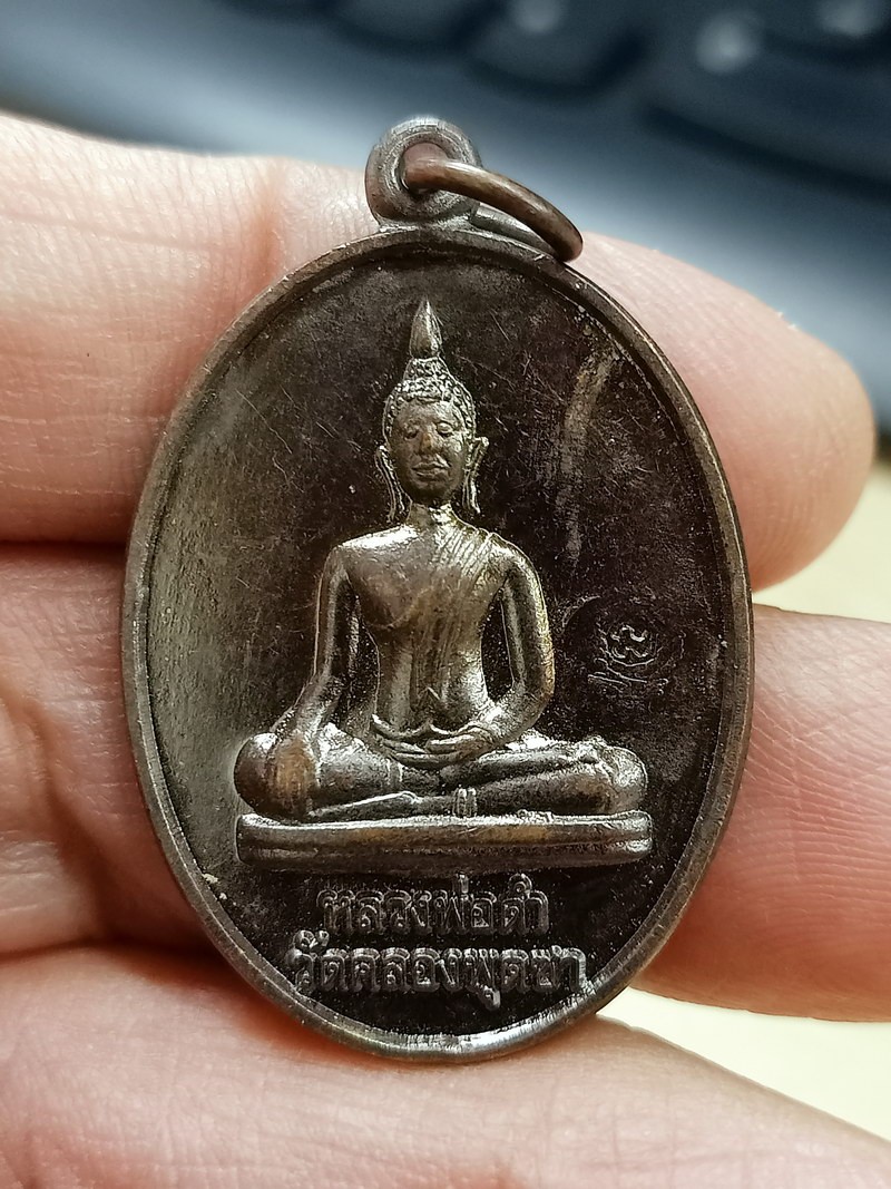 D2527 วัดใจ 50 เหรียญลาภมากมี หลวงพ่อดำ วัดคลองพุดซา อยุธยา 2556