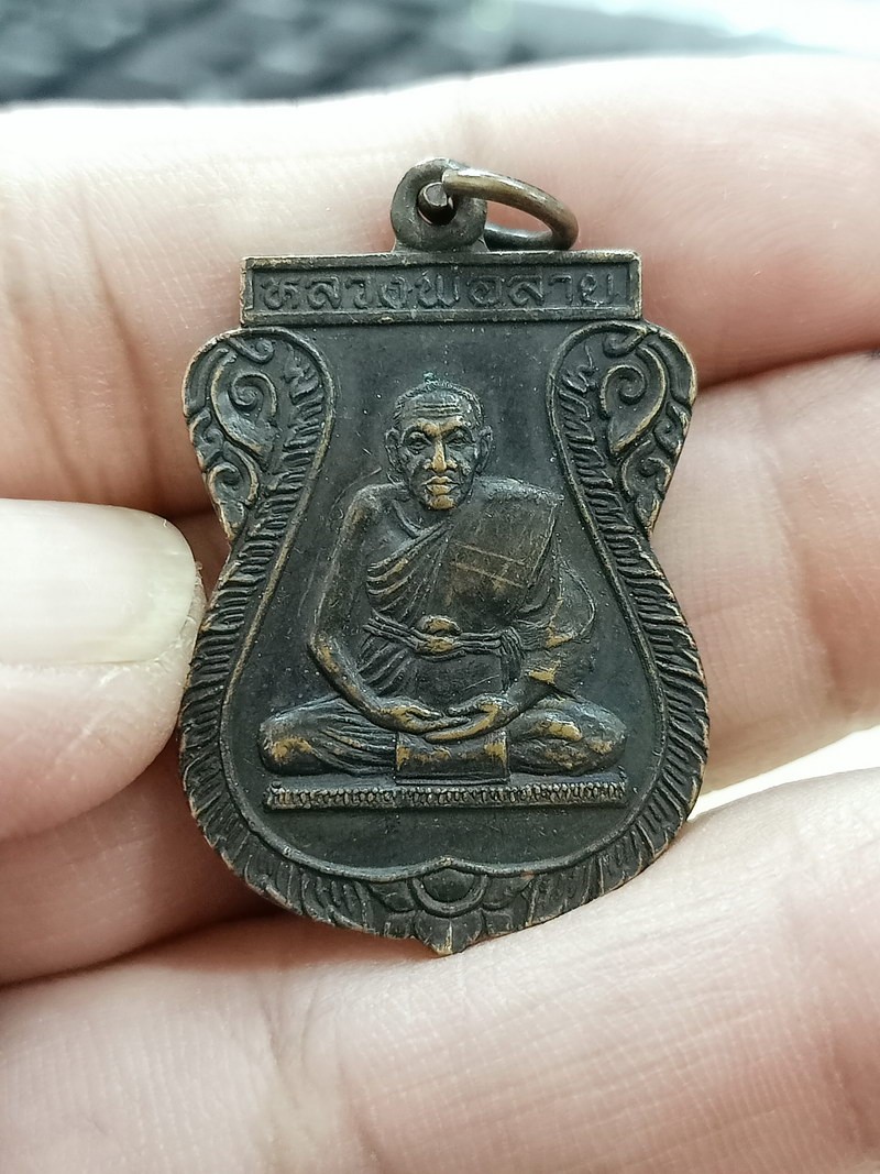 D2387 วัดใจ 50 เหรียญหลวงพ่อสาย วัดดอนกระต่ายทอง อ่างทอง ศิยษ์กรมวิชาการเกษตร สร้างถวาย ปี 2538