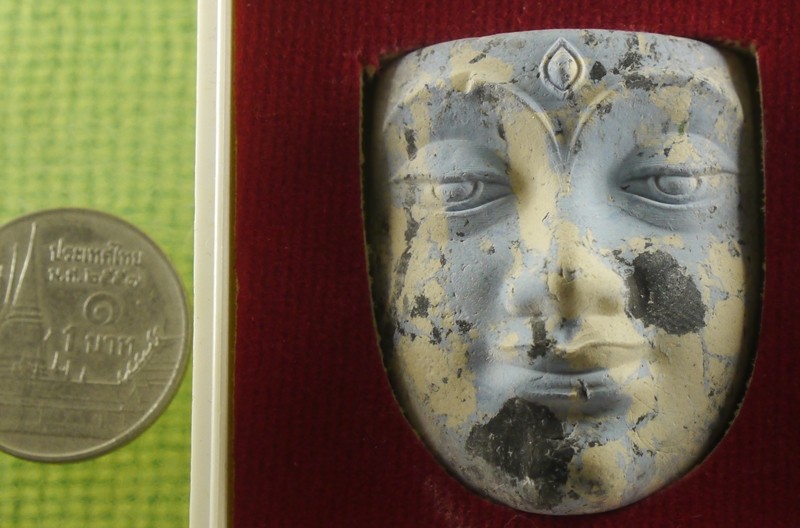 พระพุทธพักตร์ พระอาจารย์หนุ่ม วัดบางแวก บูชาครู 58