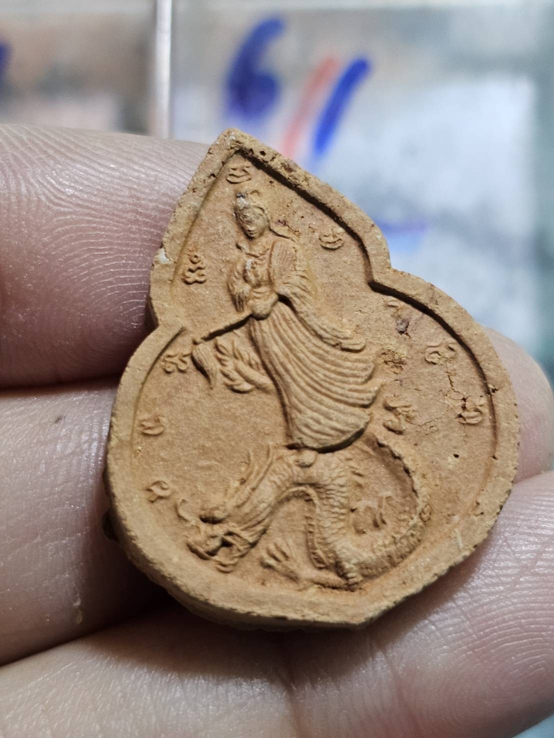 80 บาท หลวงปู่หมุน ปี 43 พิมพ์เจ้าแม่กวนอิม ออกวัดป่าช่องกุ่ม พิธีรวยทันใจ