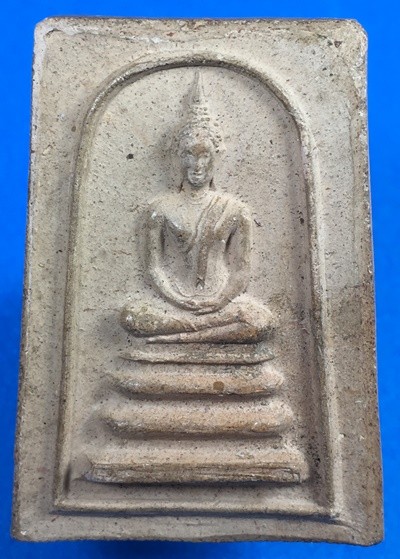 @@@เคาะแรก200บาท@@@ พระสมเด็จพระพุทธโคดมหลังพุทโธ หลวงพ่อขอม วัดไผ่โรงวัว ปี 2505 เนื้อดินเผา