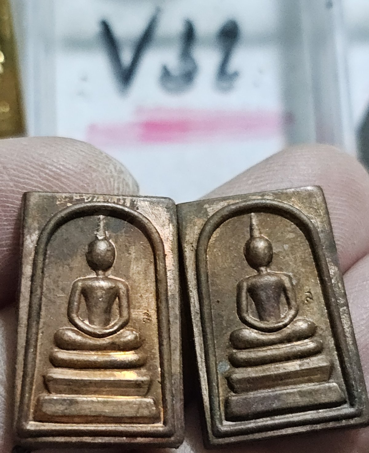 80 บาท พระสมเด็จหลวงปู่ม่น วัดเนินตามาก ชลบุรี ปี 38