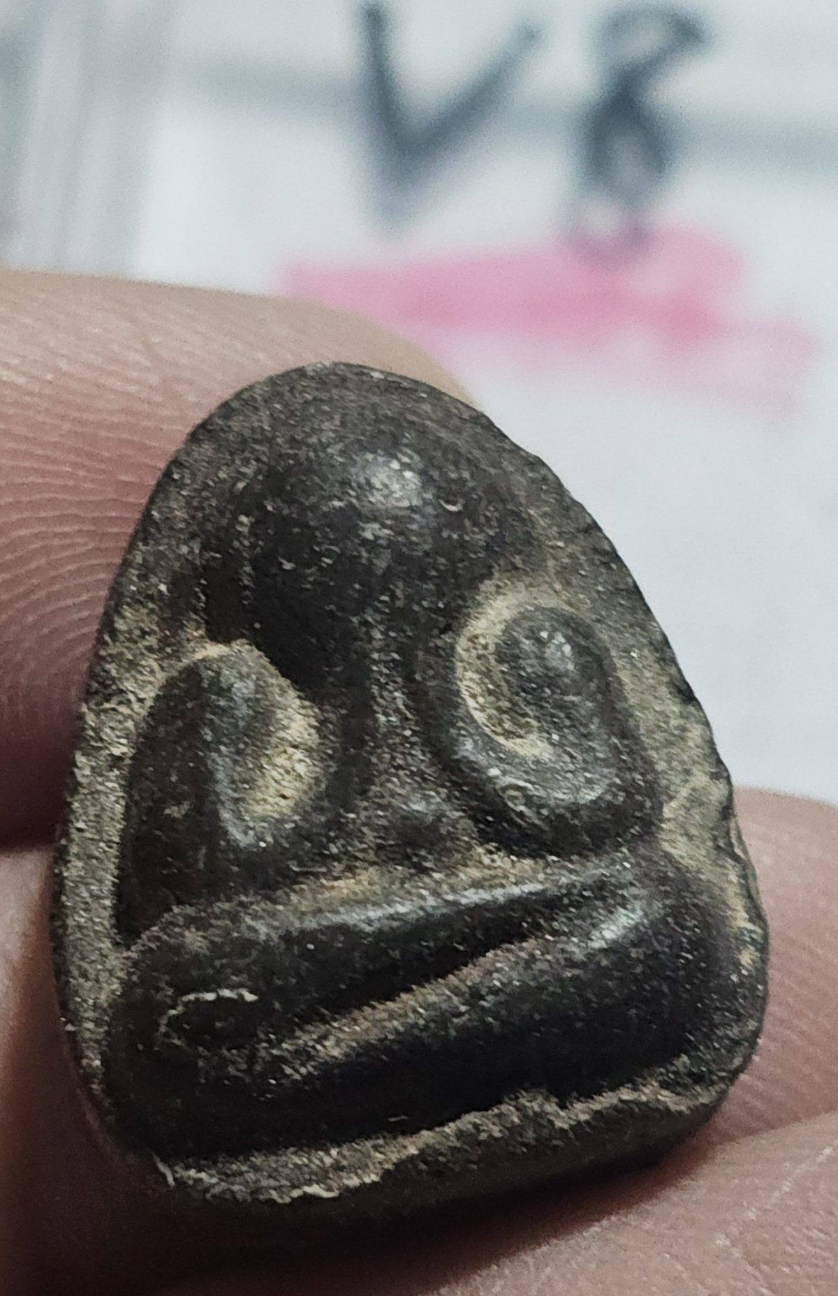 80 บาท พระปิดตา หลวงพ่อเณร วัดแสนสุข ชลบุรี ปี 2519