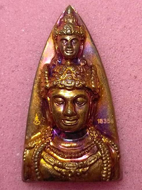 จตุคามรามเทพ รุ่น สมบัติจักรพรรดิ์ เศียรองค์พ่อ พิมพ์ใหญ่ เนื้อทองแดง