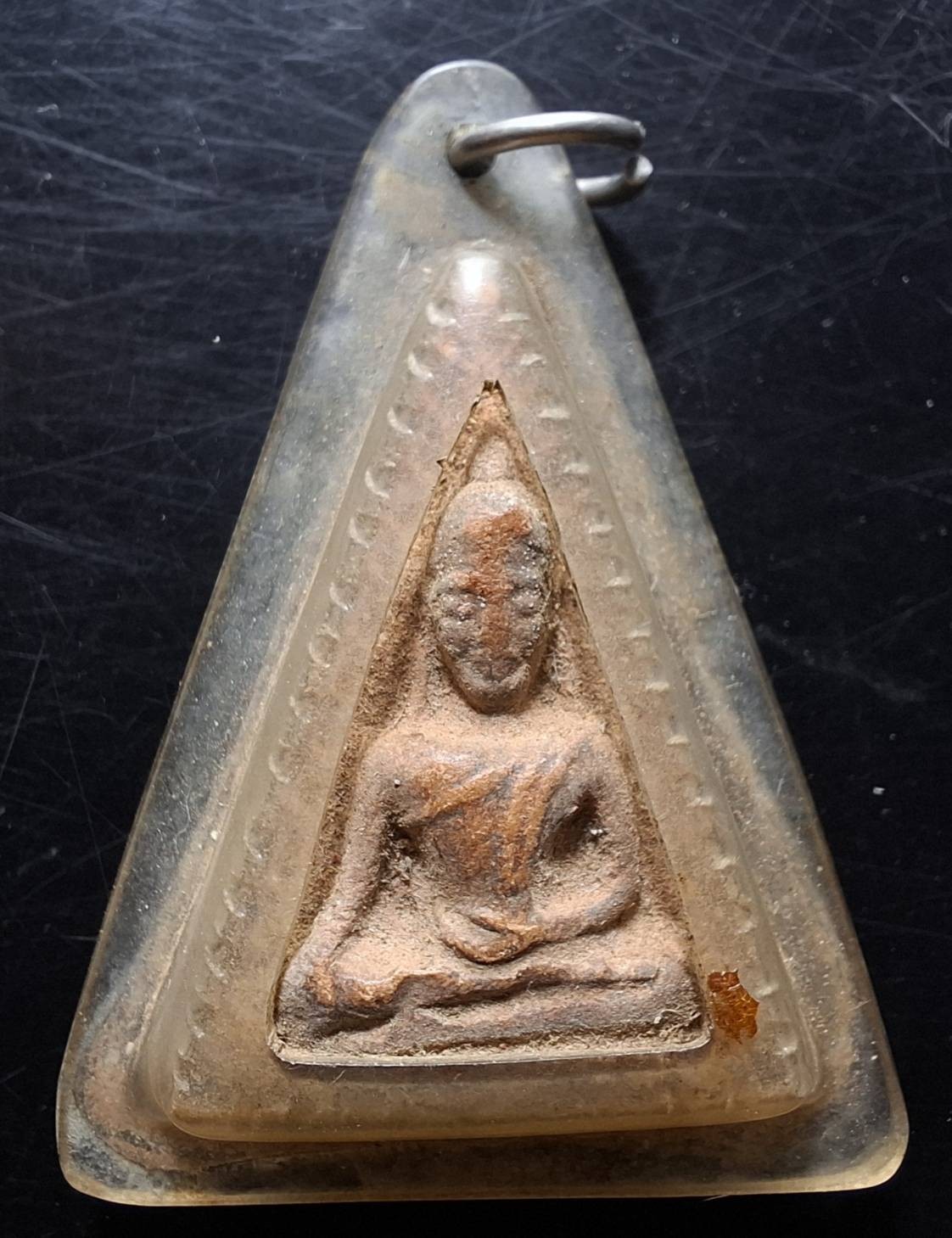 110บาท...พระสมเด็จนางพญาเลี่ยมเก่า ไม่ทราบที่ค่ะ