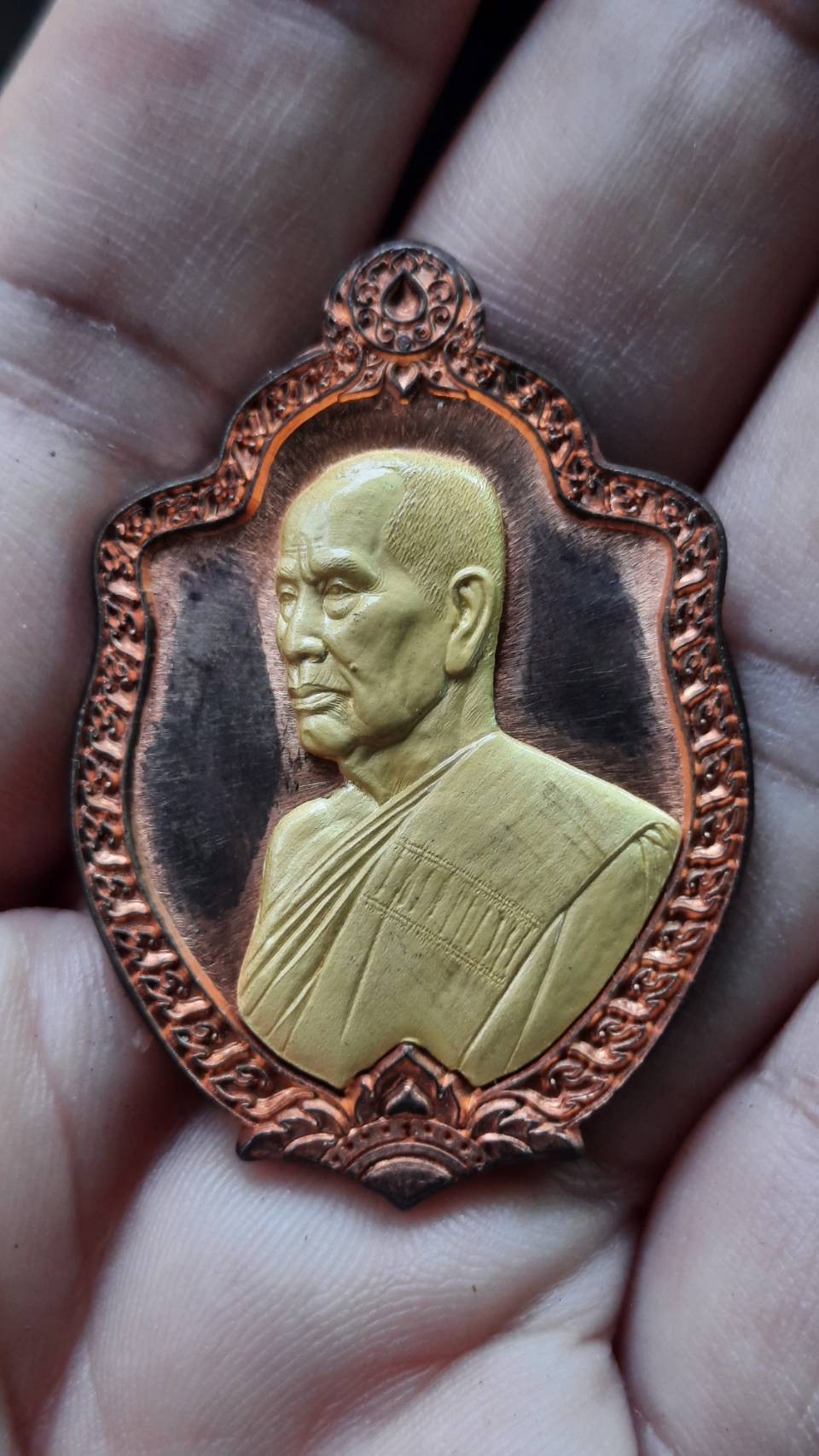เหรียญอาร์มหันข้าง หลวงพ่อพัฒน์ วัดห้วยด้วน "รวยล่ำซำ" ปี 2563+++ก2