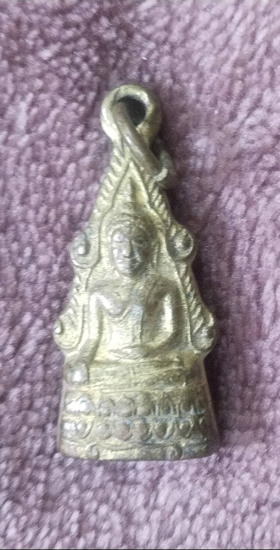 พระพุทธชินราชลอยองค์ ก้นอุดกริ่ง วัดเขาสำเภาทอง หลวงปู่ทิม ปลุกเสกปี 2518