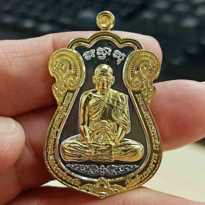 ✅2-2212 วัดใจ 100 เหรียญเศรษฐีสำเภาทอง รุ่นแรก หลวงพ่อหยัด วัดลำกระดาน จ.กรุงเทพ 2563 งาน 2K หมายเลข 85 กล่องเดิม