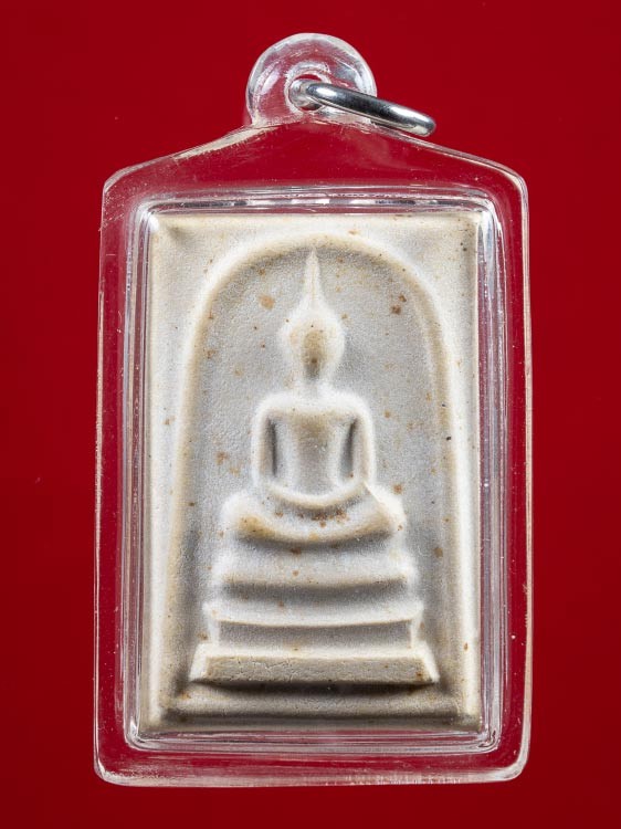500.-พระสมเด็จหลวงปู่หลุย ปี2516 พร้อมเลี่ยม(หลวงปู่โต๊ะปลุกเสก)