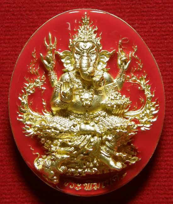 1800.-พระพิฆเนศ รุ่นแรก วัดสมานรัตนาราม จ.ฉะเชิงเทรา ปี56 พร้อมกล่อง