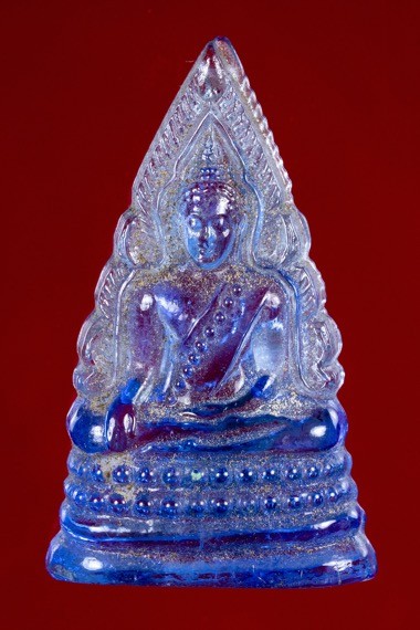 1000.-พระพุทธชินราชเนื้อแก้ว หลวงพรหมโยธี วัดพระศรีรัตนมหาธาตุ พิษณุโลก พศ.2493