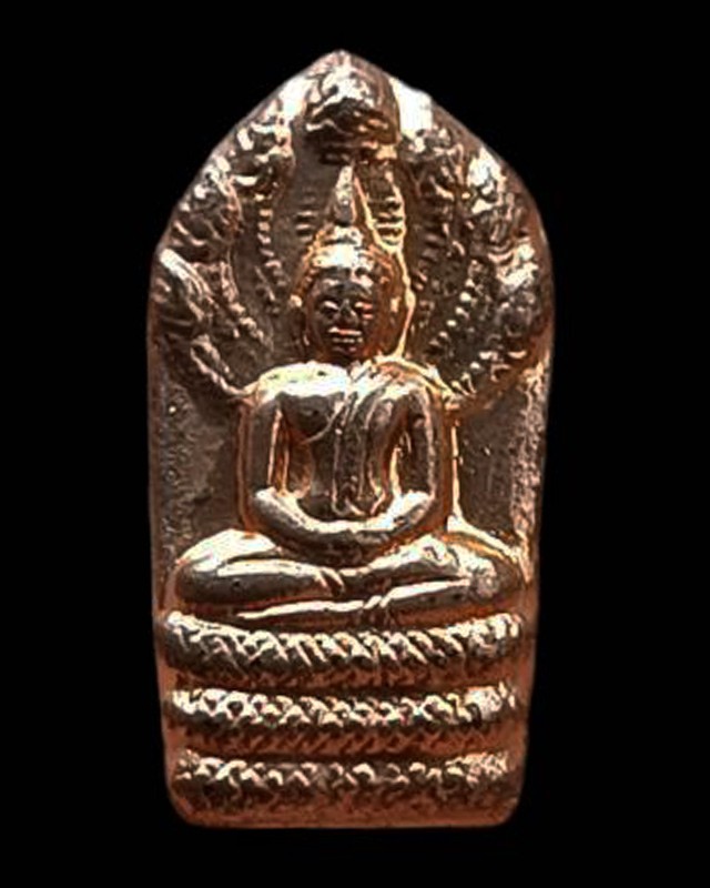 1.พระนาคปรกใบมะขาม หลวงพ่อแช่ม วัดนวลนรดิศ กรุงเทพฯ เนื้อทองแดง สร้างน้อย หายาก