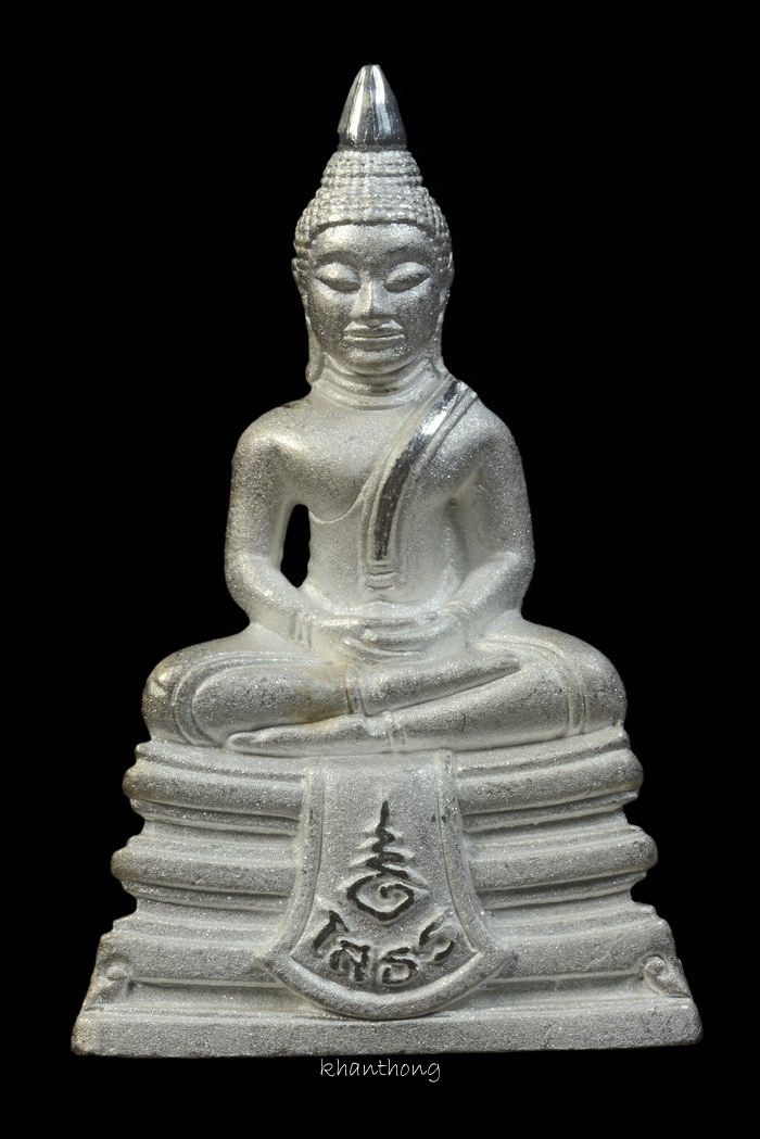 ʕ•́ᴥ•̀ʔっ..หลวงพ่อพุทธโสธร รุ่นสร้างโรงพยาบาลวัดสมาน " เนื้อเงิน " ปี๒๕๖๑