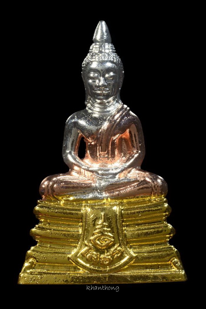 ʕ•́ᴥ•̀ʔっ..หลวงพ่อพุทธโสธร รุ่นสร้างโรงพยาบาลวัดสมาน เนื้อสามกษัตริย์ ปี ๒๕๖๑