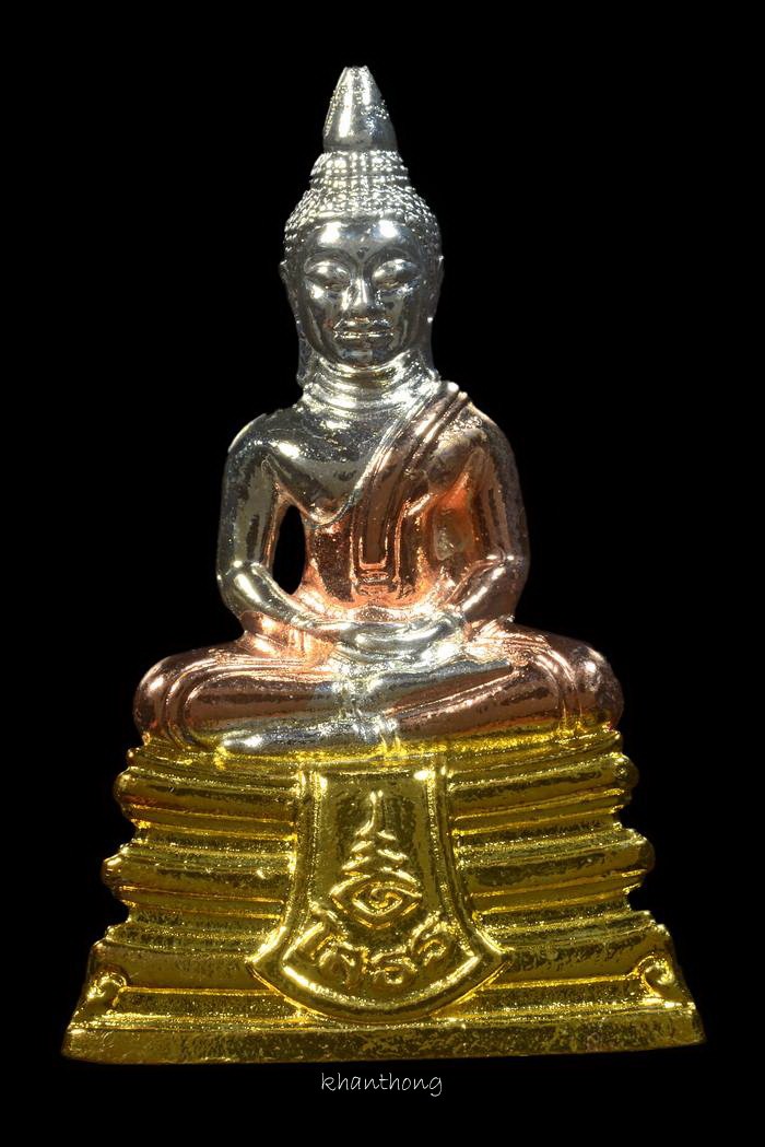 ʕ•́ᴥ•̀ʔっ..หลวงพ่อพุทธโสธร รุ่นสร้างโรงพยาบาลวัดสมาน เนื้อสามกษัตริย์ ปี ๒๕๖๑