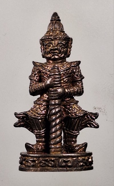 เคาะเดียว....รูปหล่อท้าวเวสสุวรรณ เนื้อนวะ ไม่ทราบที่