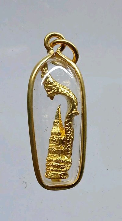 จี้พญานาค กรอบทองไมครอน