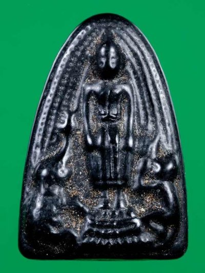 600.-พระปางป่าเลไลย์ เนื้อแร่เขาพรหมชะแง้ หลวงพ่ออุ้น วัดตาลกง จ.เพชรบุรี