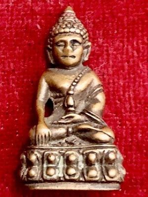 พระกริ่ง บุญญฤทธิ์  พิมพ์เล็ก วัดถ้ำเสือ กระบี่ ปี๓๗