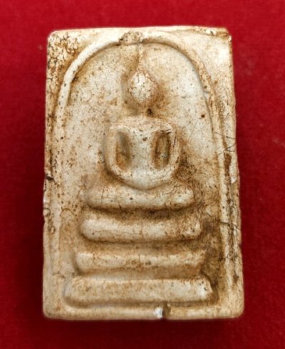 พระสมเด็จหลวงพ่อกวย พิมพ์ใหญ่ เนื้อผงน้ำมัน ปี2515 วัดโฆสิตาราม พระดูง่าย +พร้อมบัตรดีดีพระครับ