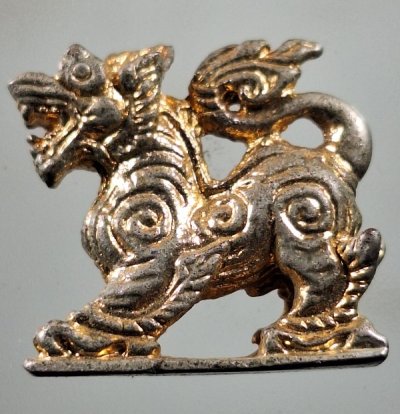 เคาะเดียว....สิงห์โลหะผสมกะไหล่ทองรุ่นแรก หลวงพ่อบุญมี วัดสิงห์ทอง จ.ลพบุรี