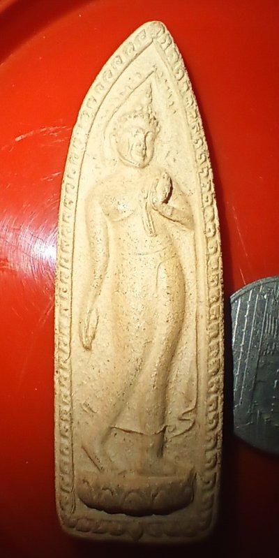 ++ พระลีลาเนื้อดินหลังยันต์ หลวงพ่อทบ ว.ชนแดน จ.เพชรบูรณ์++1