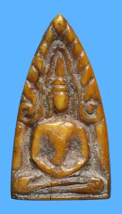 รับประกันแท้!!! ออกบัตรได้ทุกรายการ///พระขุนแผนหลังยันต์นะ อุ หลวงพ่อเดิม ปี 2470 - ปี 2494 เนื้องาแกะ วัดหนองโพ จ.นครสวรรค์