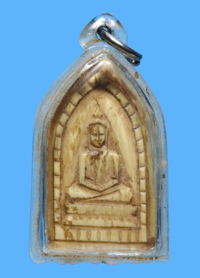 รับประกันแท้!!! ออกบัตรได้ทุกรายการ///พระพุทธหลังนางกวัก หลวงพ่อเดิม ปี 2470 - ปี 2494 เนื้องาแกะ วัดหนองโพ จ.นครสวรรค์