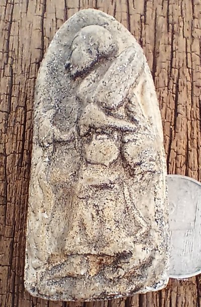 ++ พระผงสิวลีหมวกกันน๊อก หลวงพ่อกวย ปี2500-2513++1