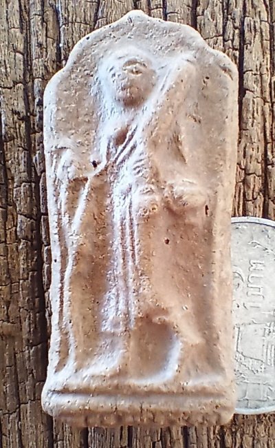 ++ พระสิวลีใบมะยมเนื้อดิน หลวงพ่อกวย ว.โฆสิตาราม ชัยนาท(ยุคต้น)++1