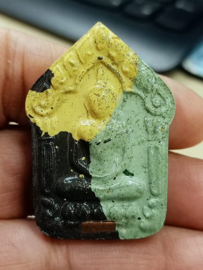 1-1872 วัดใจ 50 พระผงขุนแผนแสนล้าน หลวงพ่อพัฒน์ วัดห้วยด้วน จ.นครสวรรค์ กล่องเดิม