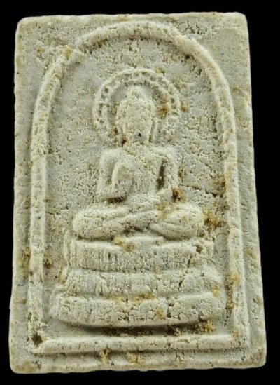 พระสมเด็จพุทธนิมิตร (ประทานพร) พิมพ์เล็ก หลังยันต์ หลวงปู่ดู่ วัดสะแก จ.อยุธยา ปี 2527 เนื้อผงพุทธคุณ   a650