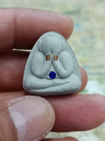 1-1479 วัดใจ 50 พระปิดตา หมุนเงินล้าน หลวงปู่หมุน วัดบ้านจาน จ.ศรีสะเกษ 2562 หมายเลข 130 กล่องเดิม***สวย ออปชั่นดี