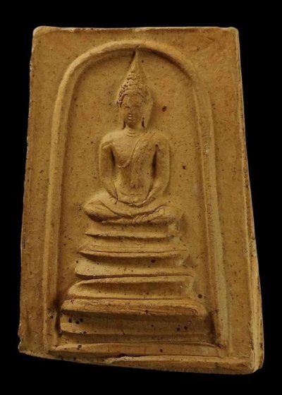 พระสมเด็จพุทธโธ เนื้อดินเผา 3 ชั้น หลวงพ่อขอม ปี 2505 ลพ.มุ่ย ลพ.กวย ร่วมปลุกเสก 02