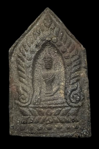 พระขุนแผน หลังพระอาจารย์ ธรรมโชติ วัดเขาบางนางบวช สุพรรณบุรี พิมพ์ใหญ่