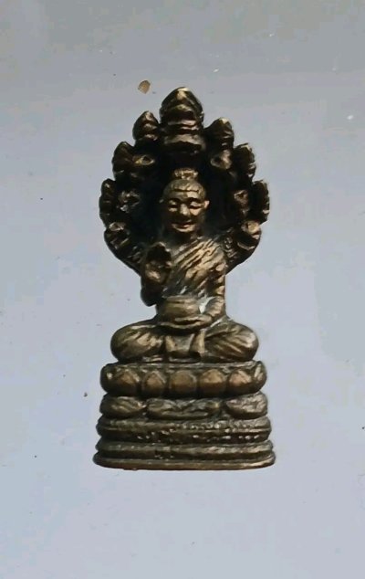 รูปหล่อพระนาคปรก ไม่ทราบที่