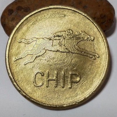 เหรียญแข่งม้า ต่างประเทศ เนื้อทองเหลือง