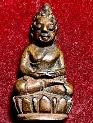 พระชัยวัฒน์ พิมพ์ล้มลุก ท่านเจ้ามา วัดสามปลื้ม กรุงเทพฯ