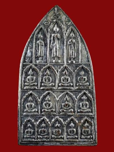 1500.-เหรียญปั๊มพระเจ้า 16 พระองค์ ( สิบหกทัศน์ ) หลวงพ่อพูล วัดไผ่ล้อม รุ่นแรก พิมพ์ใหญ่ ปี2532 เนื้อทองแดงกะไหล่เงิน(ส่งออกบัตรไม่สรุปผล)