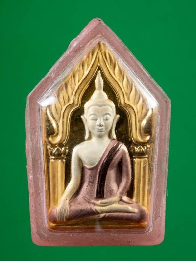 800.- พระขุนแผน-กุมารสมบัติ เนื้อสามกษัตริย์ หลวงพ่อพูล วัดไผ่ล้อม นครปฐม ปี2548