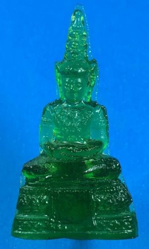 @@@เคาะแรก200บาท@@@พระแก้วมรกต เนื้อแก้วสีเขียว พิธี 25 พุทธศตวรรษ ปี2500 องค์ที่1