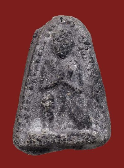 200.- วัดประสาทฯ ปี2506 หลวงพ่อโอภาสี พิมพ์เล็ก เนื้อเทาแก่ว่าน (ดูง่าย) องค์ที่ 2