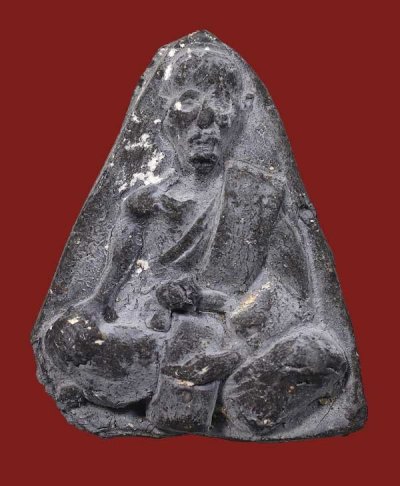 500.- วัดประสาทฯ ปี2506 หลวงพ่อจง เนื้อเผงดำ (ดูง่าย)