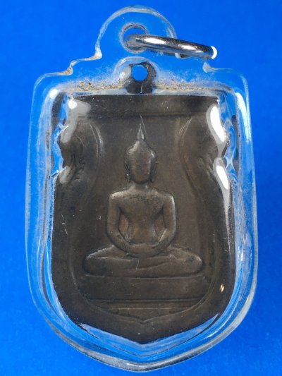 เหรียญพระพุทธสิหิงค์ รุ่นแรก วัดมหาธาตุ ปี 2485 เนื้อทองแดง กทม.  a45