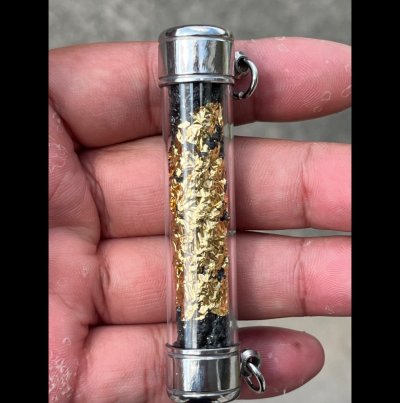 ตะกรุดดำ มหาอุตม์ หลวงพ่อจำลอง วัดเจดีย์แดง อยุธยา พุทธคุณสูง ประสบการณ์เยอะมาก