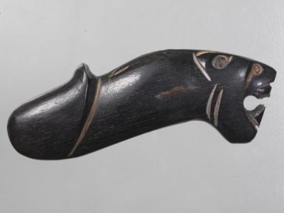 500.- ปลัดขิกหัวเสือ เขาควายแกะ หลวงปู่ผ่าน วัดป่าโพธืแก้ว