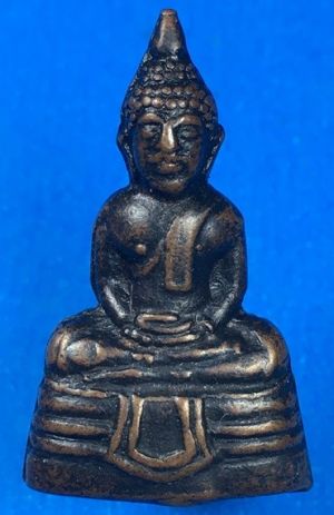 @@@เคาะแรก100บาท@@@พระกริ่งหลวงพ่อโสธร เนื้อทองแดงรมดำ (พิมพ์หน้าเล็ก) ปี2508