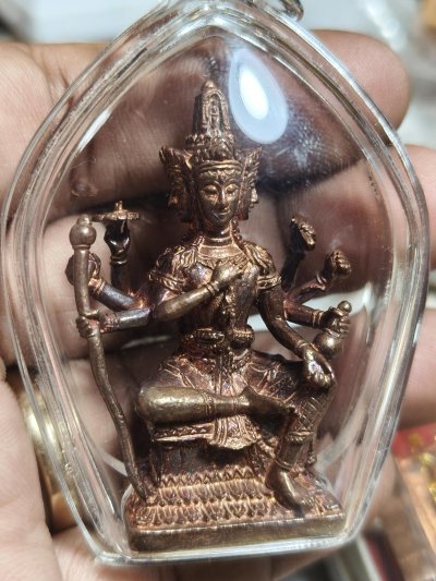 รูปหล่อพระพรหมรุ่นแรกหลวงพ่อชำนาญวัดบางกุฎีทองปี 55