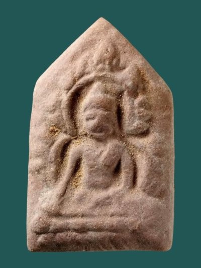 ขุนแผนหน้ายักษ์ หลวงพ่อแทน วัดธรรมเสน จ.ราชบุรี พร้อมบัตรรับรองทางเวป